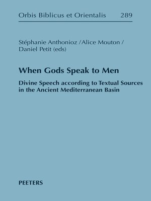 cover image of When Gods Speak to Men